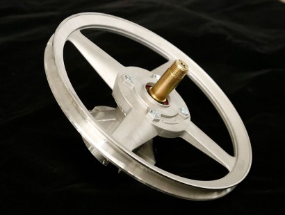 Push-pull aluminum wheel