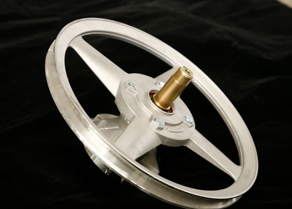 Push-pull aluminum wheel